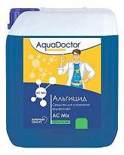 AquaDoctor AQ22414 АЛЬГИЦИД MIX 30л канистра, жидкость для шоковой борьбы с водорослями, бактериями, грибками и спорами