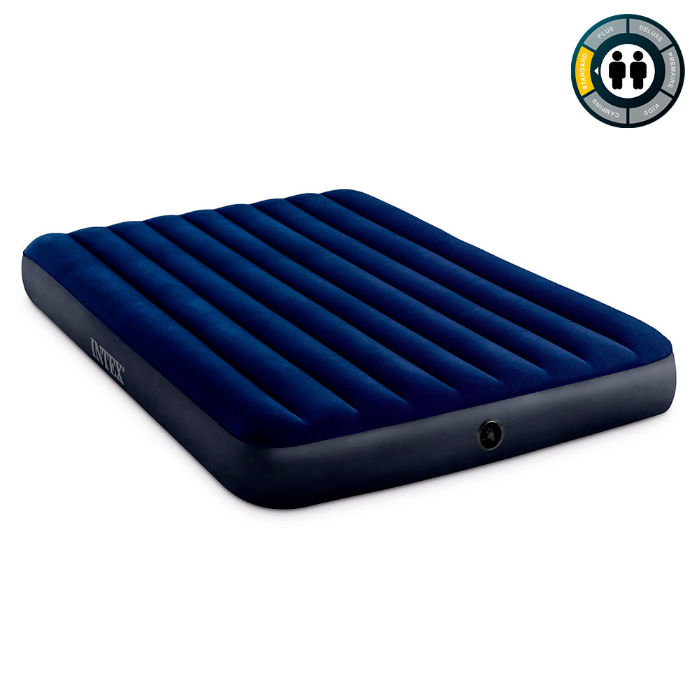 Надувной матрас 152х203х25см "Classic" до 272кг, Intex 64759