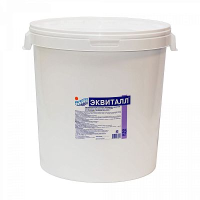 ЭКВИТАЛЛ, 25кг ведро, ТАБЛЕТКИ, коагулянт (осветлитель) ударного действия, Маркопул Кемиклс М89