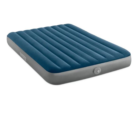 Надувной матрас 152х203х25см "Prestige" встр.насос аккумуляторный, до 272кг, Intex 64189