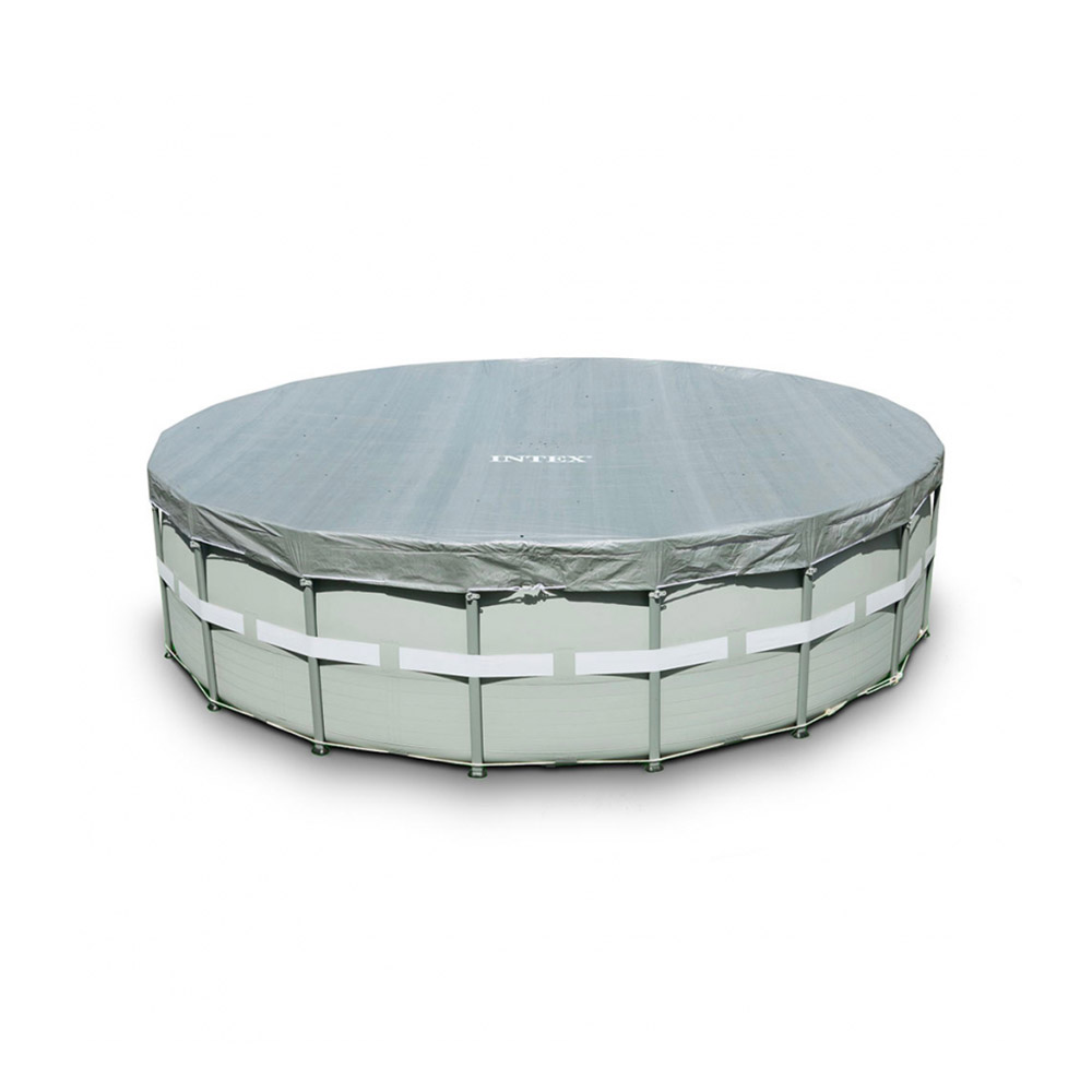 Тент для каркасного бассейна Ultra Frame 549см (D549х20см), Intex 28041