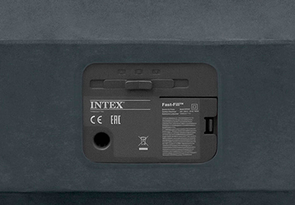 Надувная кровать 152х203х46см "Ultra Plush" встр.нас. 220В, до 272кг, Intex 64428
