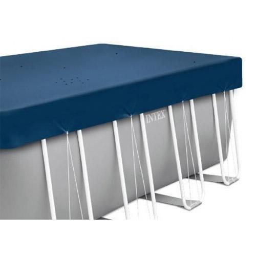 Тент для каркасного бассейна Rectangular Frame 460x226см Deluxe всесезонный (460х226х20см), Intex 28080