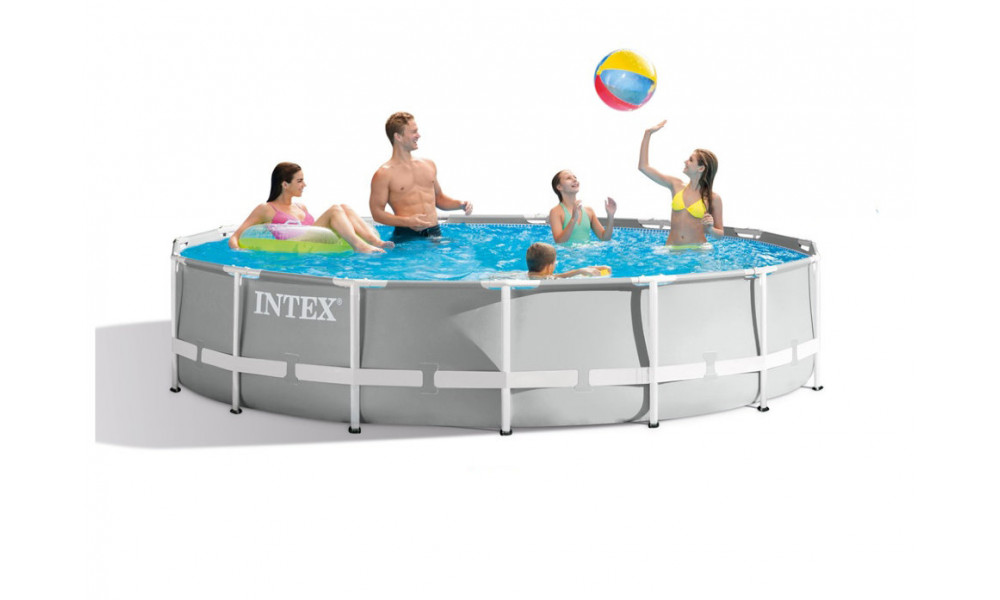 Каркасный бассейн Prism Frame 305x76см, 4485л, Intex 26700