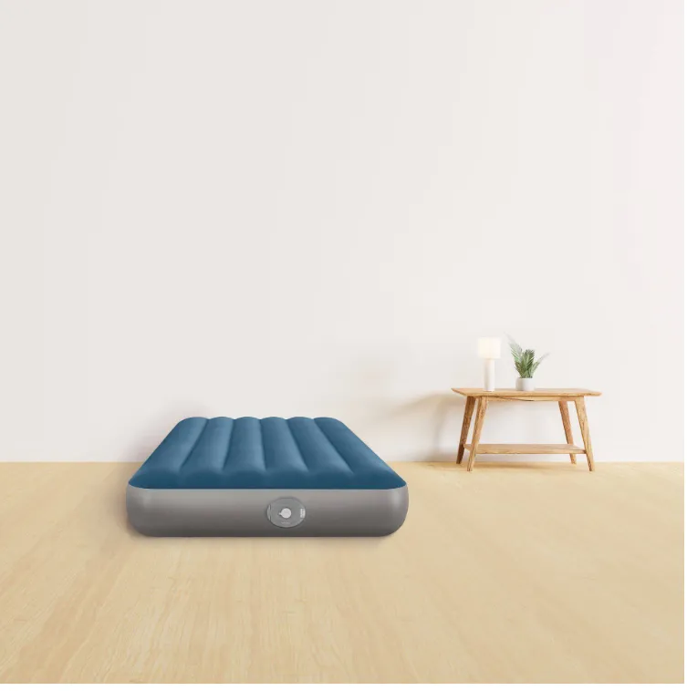 Надувной матрас 152х203х25см "Prestige" встр.насос аккумуляторный, до 272кг, Intex 64189