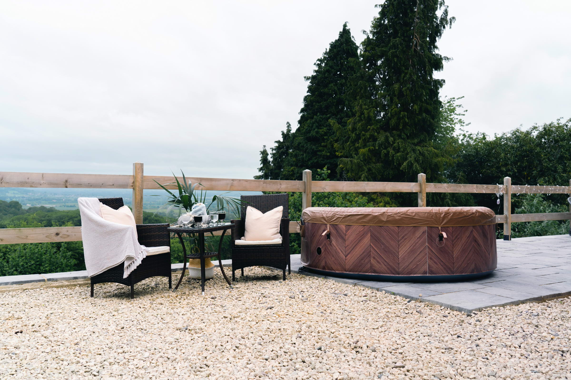 СПА-бассейн 204х70см "Fermo" 930л, круглый, аэромассаж, 6 чел, MSpa C-FE062