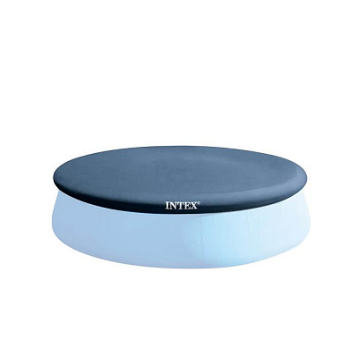 Тент для бассейнов с надувным бортом Easy Set 396см (D376х30см), Intex 28026