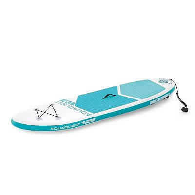 SUP-доска "Aqua Quest 240" 244x76x13см, насос, весло, лиш, сумка, до 90 кг, Intex 68241