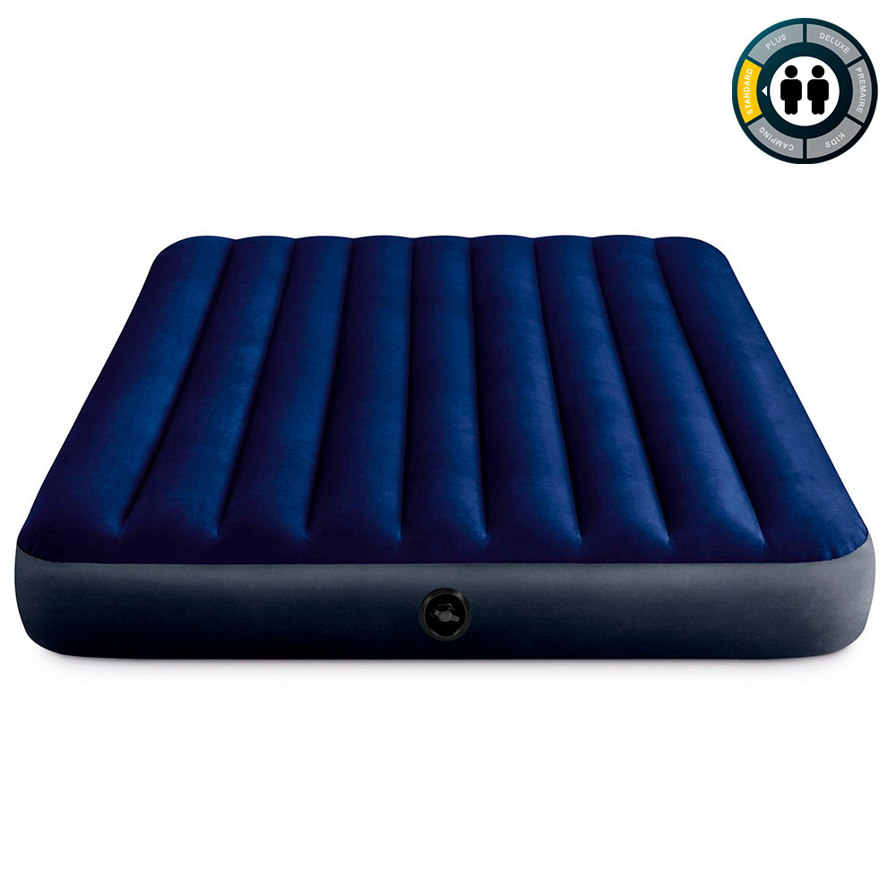 Надувной матрас 152х203х25см "Classic" до 272кг, Intex 64759