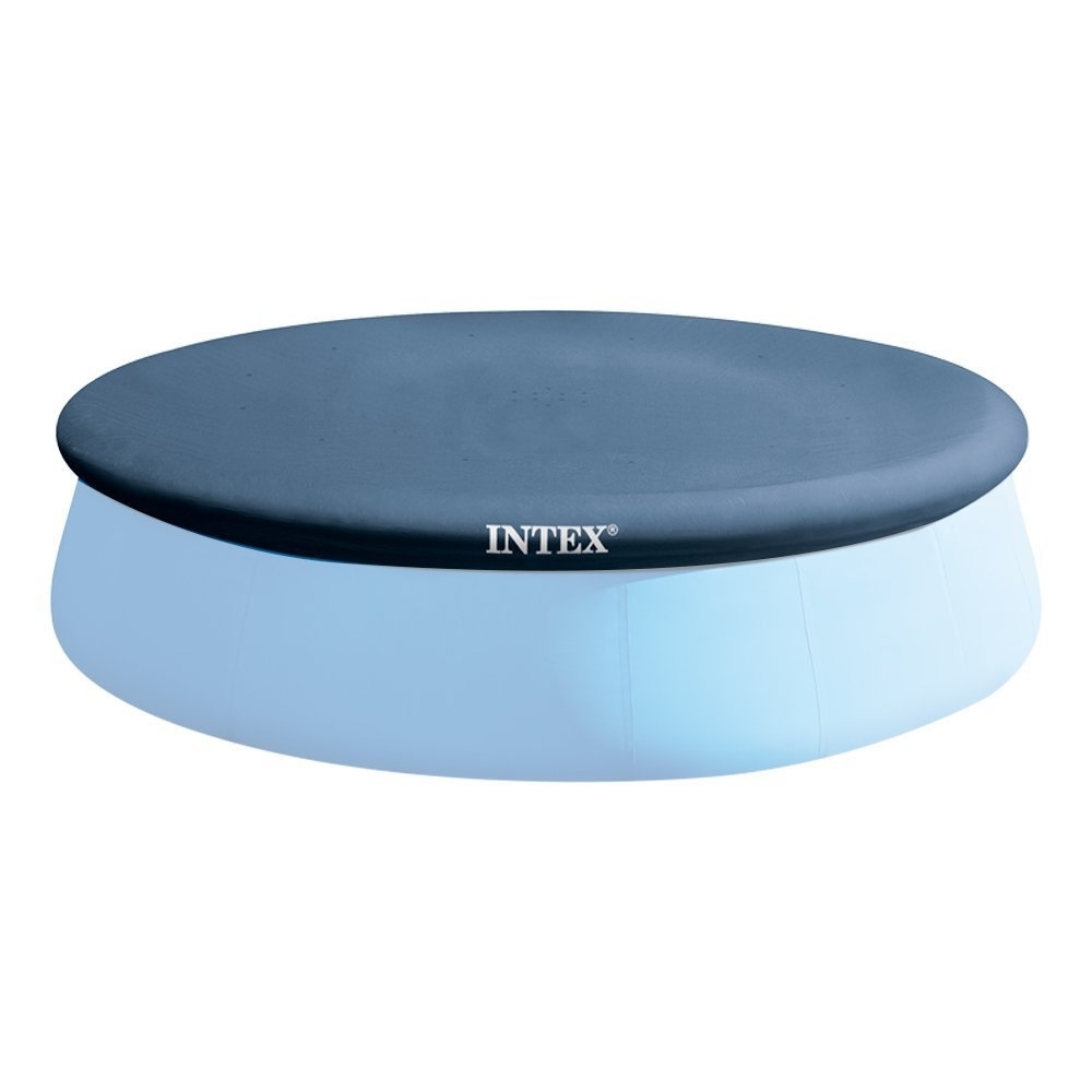 Тент для бассейнов с надувным бортом Easy Set 244см (D221х30см), Intex 28020