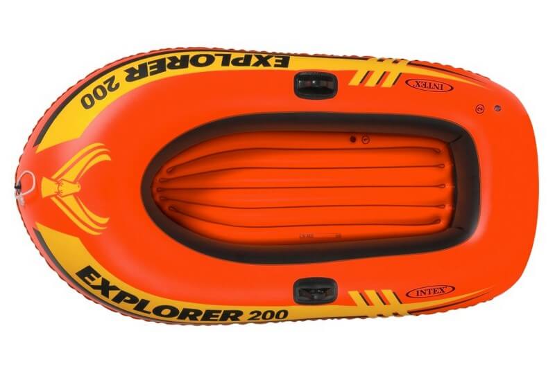 Надувная лодка "Explorer 200" 185х94х41см, от 6 лет, до 95кг, Intex 58330