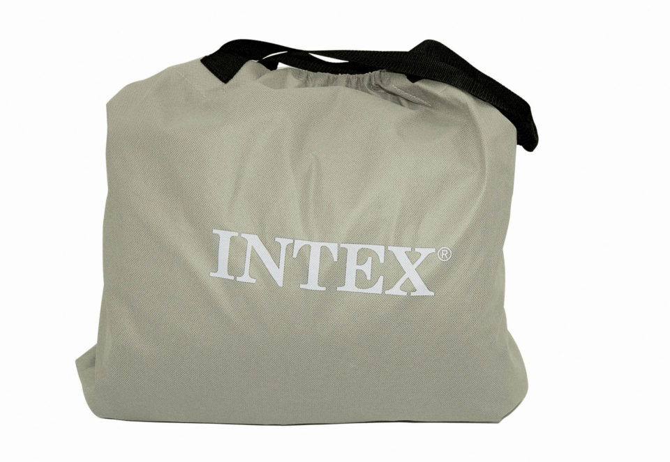Надувная кровать 99х191х33см "Comfort-Plush" встр.нас. 220В, до 136кг, Intex 67766