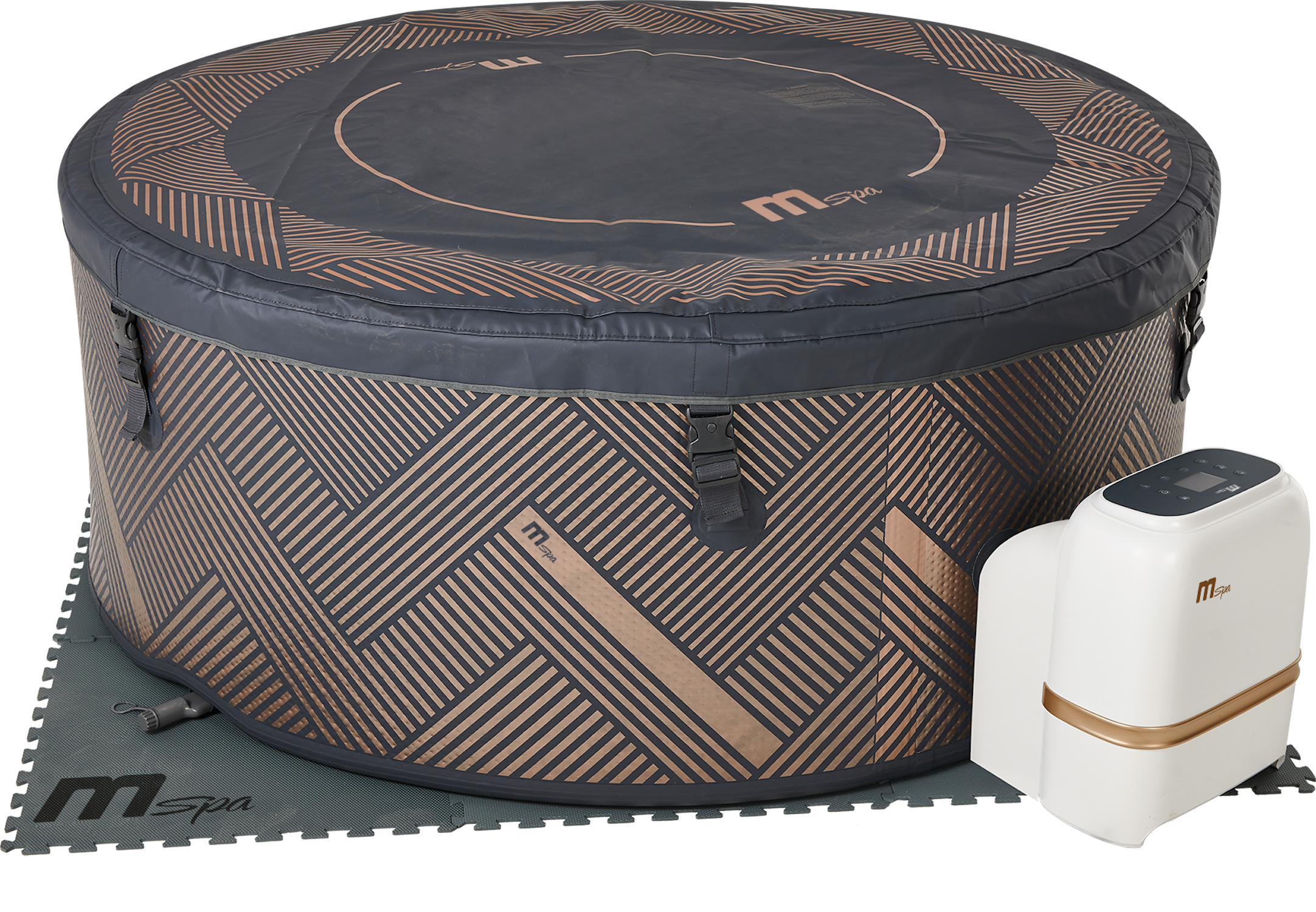 СПА-бассейн 192х65см "Mono" 1120л, круглый, аэромассаж, MSpa F-MO082WE