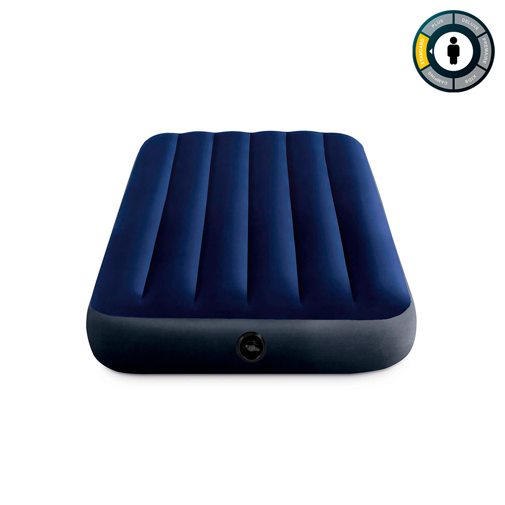 Надувной матрас 99х191х25см "Classic" до 136кг, Intex 64757