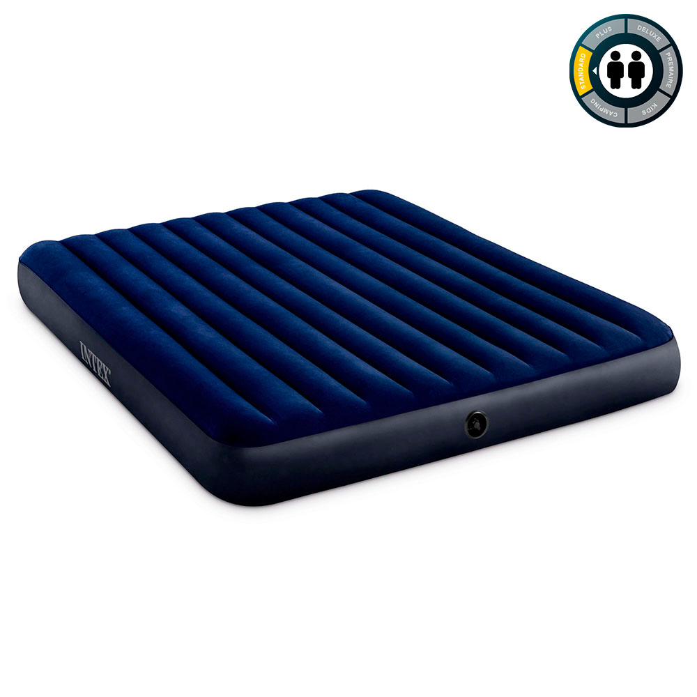 УЦЕНКА Надувной матрас 183х203х25см "Classic" до 272кг, Intex У64755