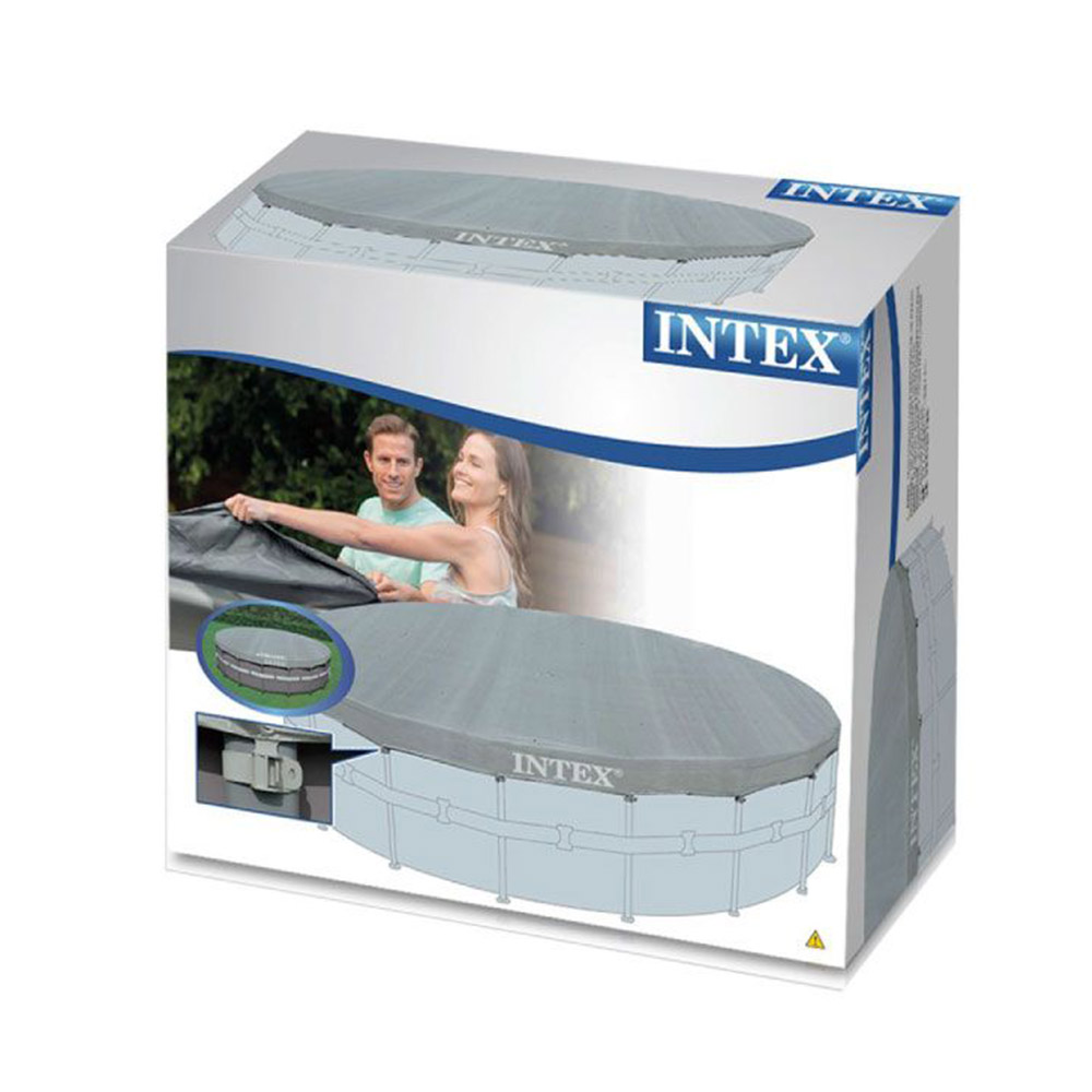 Тент для каркасного бассейна Ultra Frame 549см (D549х20см), Intex 28041