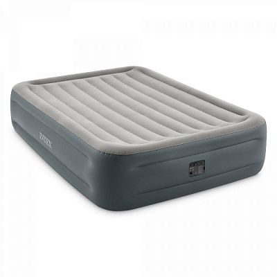 Надувная кровать 152х203х46см "Essential" встр.нас. 220В, до 272кг, Intex 64126