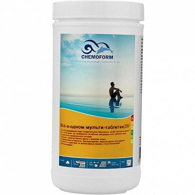 Все-в-одном мульти-таблетки (200 г), 1 кг, Chemoform 0507001 / 0507701