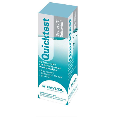 КВИКТЕСТЕР (Quicktest) набор тестполосок для измерения Ph, Cl, Alkalinity, Bayrol 0083024
