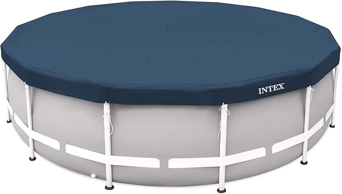 Тент для каркасного бассейна Metal Frame 457см Deluxe всесезонный (D456х20см), Intex 28083