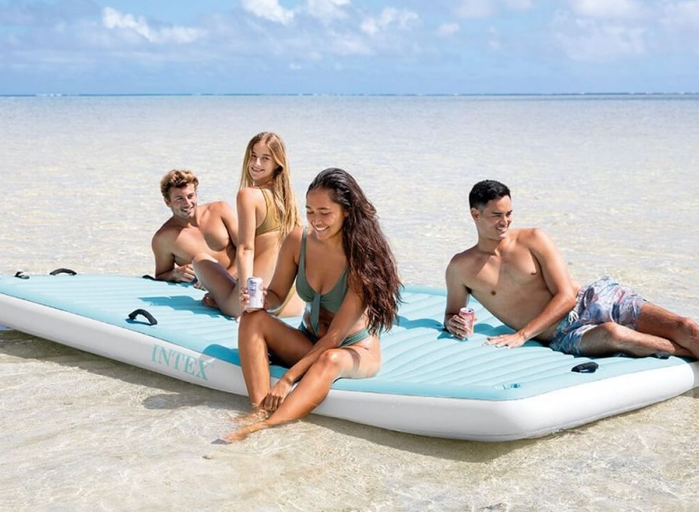 Надувной матрас-платформа для плавания 301х183х18см "Водный лаундж" до 400кг, Intex 56289