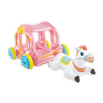 Игровой центр "Карета принцессы" от 3 лет, Intex 56514