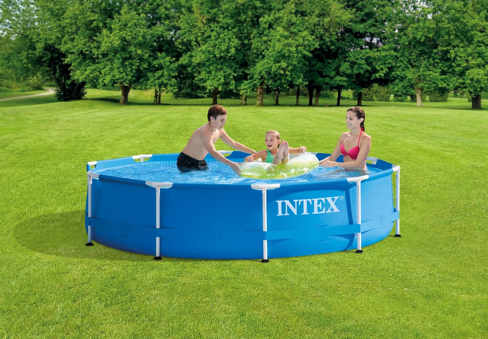 Каркасный бассейн Metal Frame 305х76см, 4485л, Intex 28200