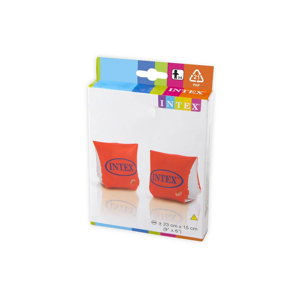 Нарукавники 23х15см "Делюкс" 3-6 лет, Intex 58642