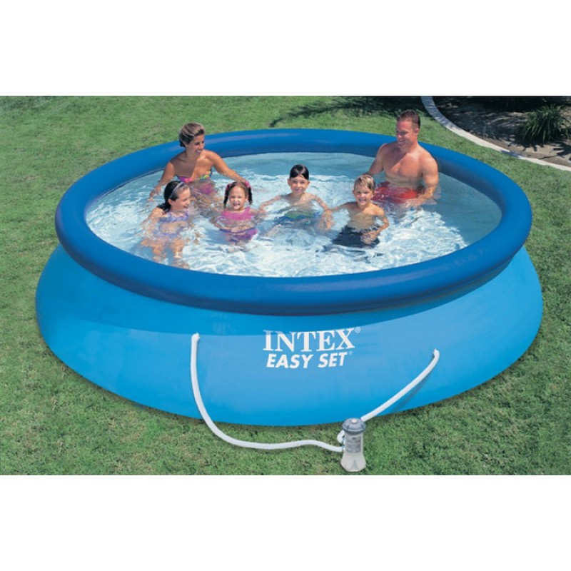 Бассейн Easy Set 457х84см, 9792л, фил.-насос 2006л/ч, Intex 28158