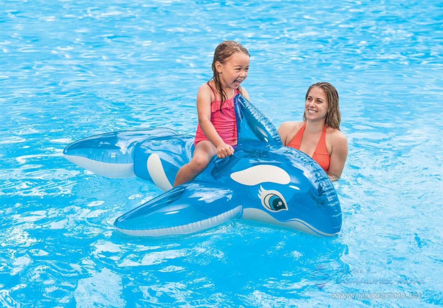 Надувная игрушка-наездник 152х114см "Касатка" до 40кг, от 3 лет, Intex 58523