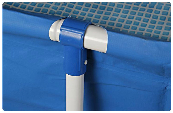 Каркасный прямоугольный бассейн 260х160х65см, 2282л, Intex 28271