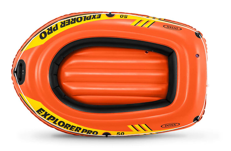 Надувная лодка "Explorer Pro 50" 137х85х23см, до 40кг, Intex 58354
