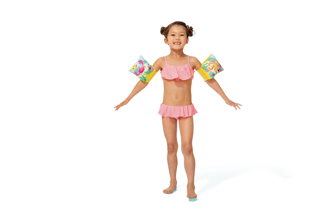 Нарукавники 23х15см "Подводный мир" 3-6 лет, Intex 58652