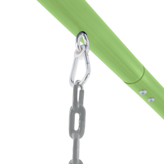 Качели детские 361х254х211см тройные, цветные, от 3 до 10 лет, Intex 44133