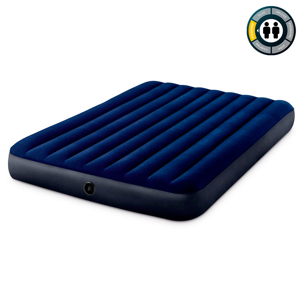 Надувной матрас 152х203х25см "Classic" до 272кг, Intex 64759