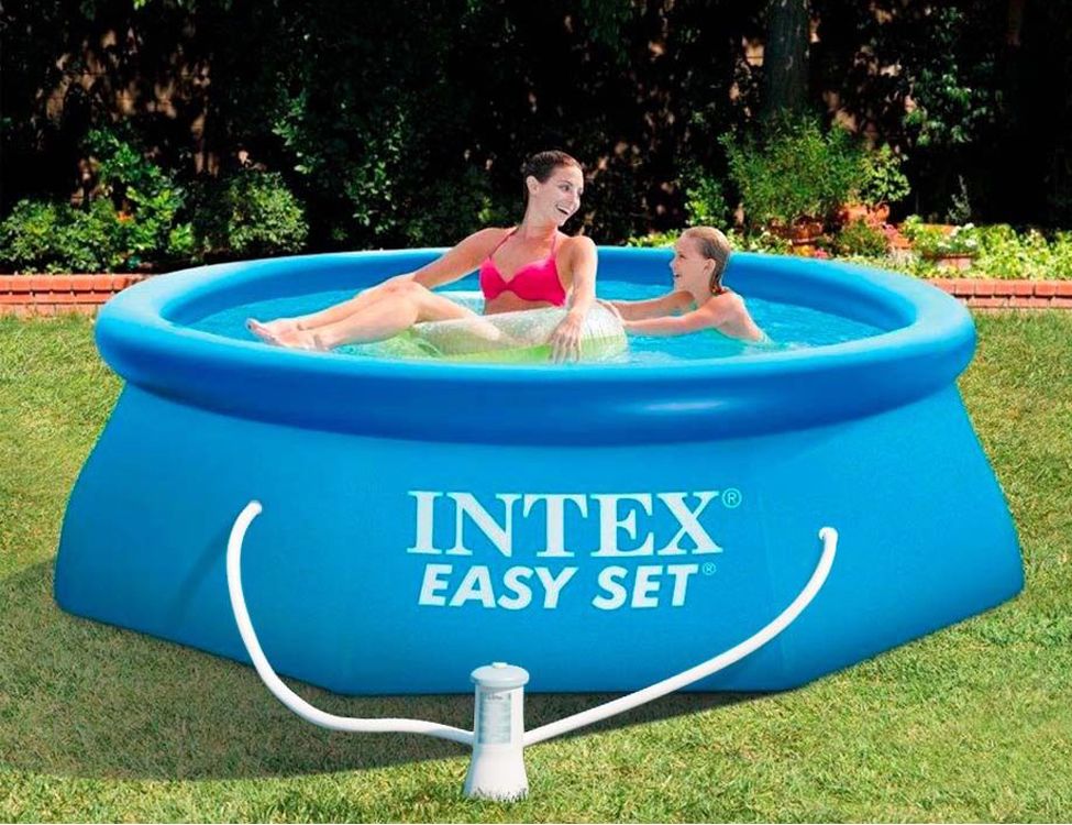 Бассейн Easy Set 366х76см, 5621л, фил.-насос 2006л/ч, Intex 28132