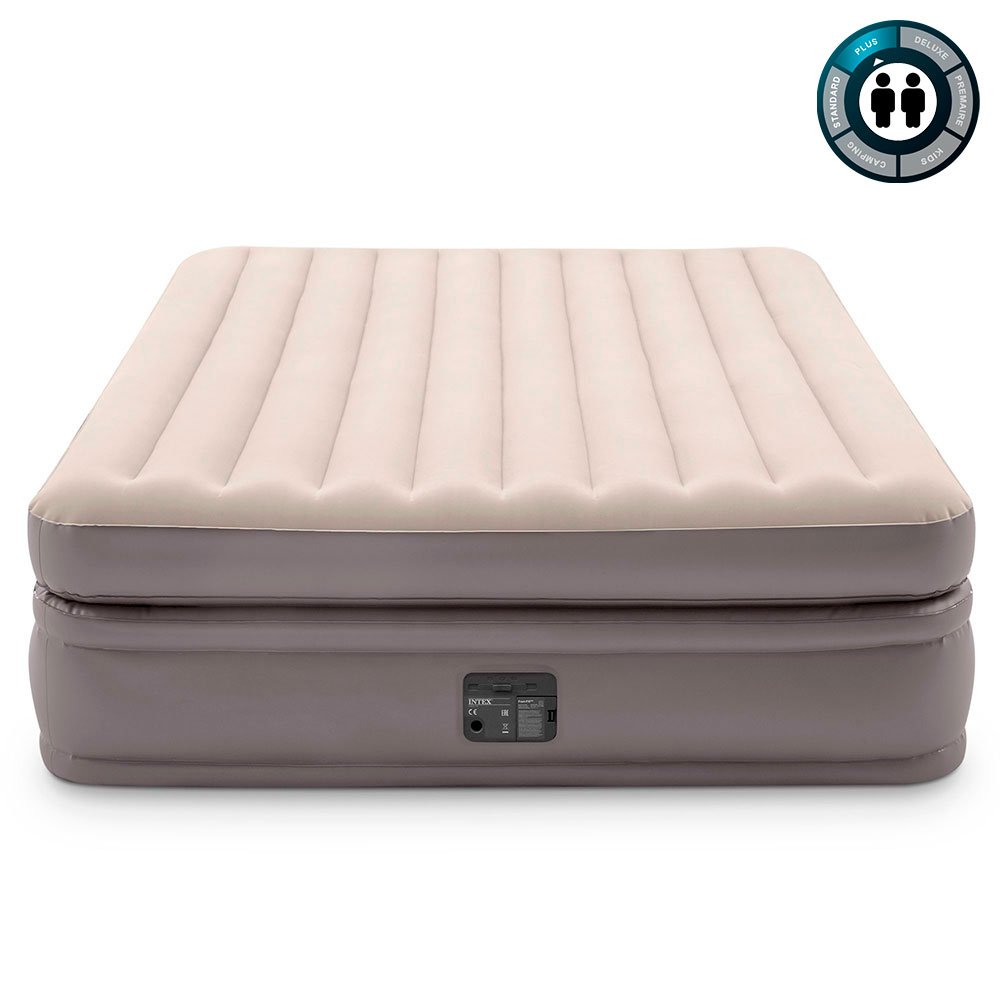 Надувная кровать 152х203х51см "Prime Comfort" встр.нас. 220В, до 272кг, Intex 64164