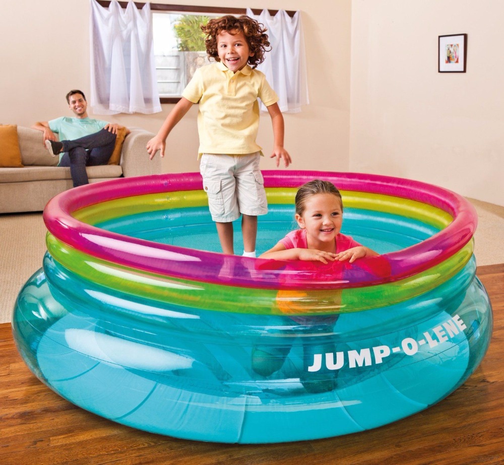 Игровой центр-батут 203х69см, 3-6лет, Intex 48267