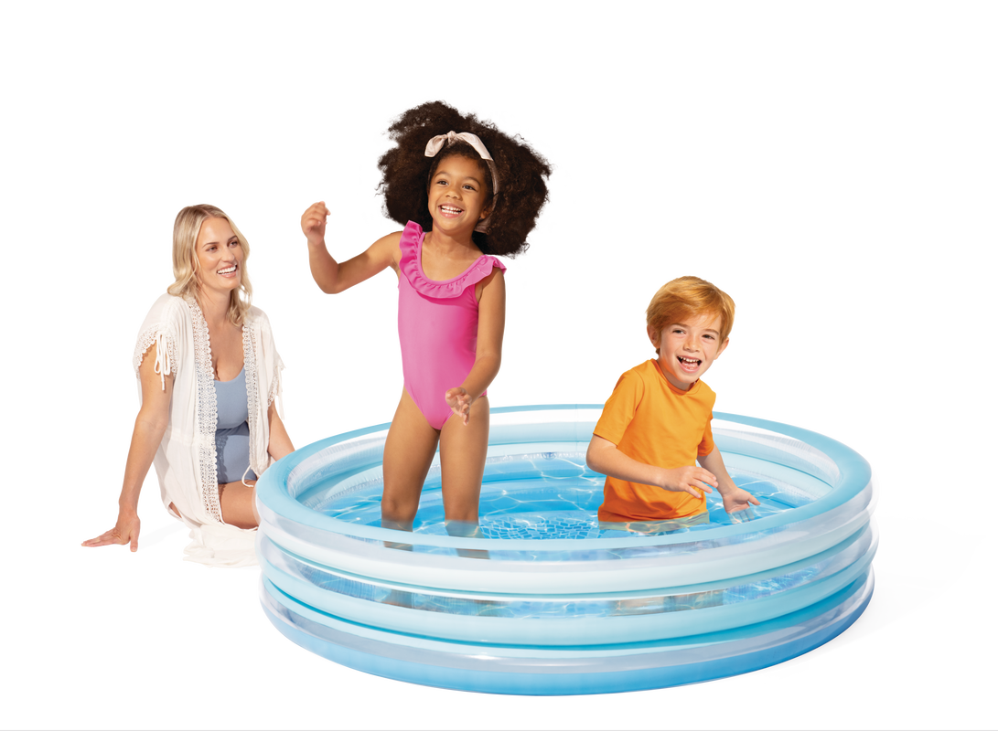 Детский надувной бассейн 147х33см "Blue Bliss", 330л, от 2 лет, Intex 58467