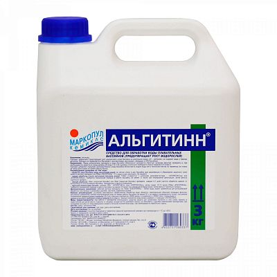 АЛЬГИТИНН, 3л канистра, жидкость для борьбы с водорослями, Маркопул Кемиклс М06