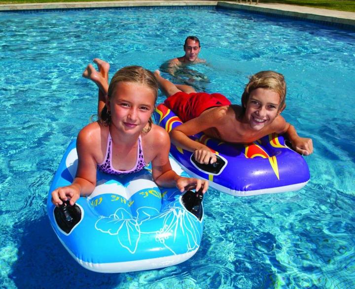 Надувной плот 112х62см "Joy Rider" до 40кг, от 6 лет, 2 цвета, Intex 58165