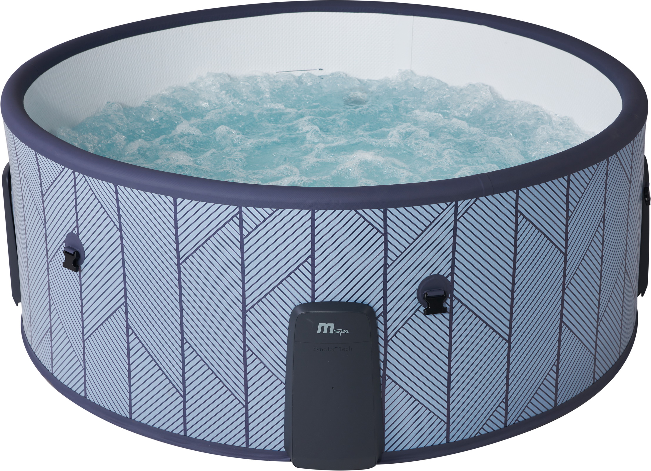 СПА-бассейн 180х65см "Tidal" 930л, круглый, гидромассаж, аэромассаж, MSpa F-TD066WE