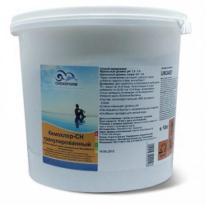 Кемохлор СН гранулированный 10 кг, Chemoform 0401010/0401011