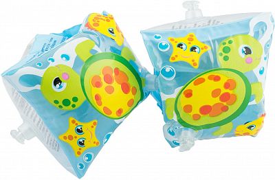 Нарукавники 23х15см "Черепашки" 3-6 лет, Intex 56648