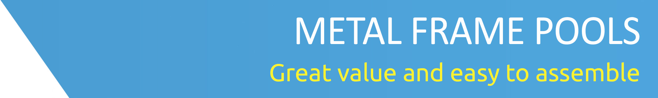 METAL FRAME POOLS