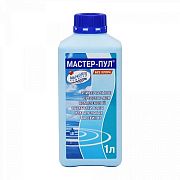 Маркопул Кемиклс М20 МАСТЕР-ПУЛ, 1л бутылка, жидкое безхлорное средство 3 в 1 для обеззараживания и очистки воды