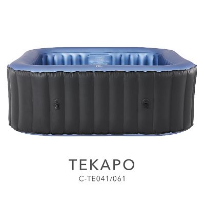 СПА-бассейн 158х158х68см "Tekapo" 650л, квадратный, аэромассаж, MSpa C-TE041