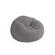 Надувное кресло 114х114х71см "Beanless Bag" серое, 100кг, Intex 68579