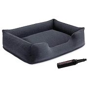 Intex 48702 Лежанка надувная для животных 97х74х23см, ручной насос