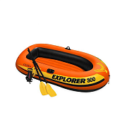 Intex 58332 Надувная лодка "Explorer 300" 211х117х41см, вёсла 59623, насос 69613, от 6 лет, до 186кг